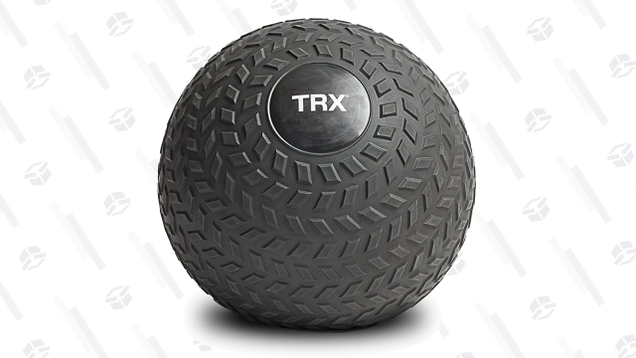 TRX Training Slam Ball, Easy- Grip Tread & Durable Rubber Shell | $33 | Amazon